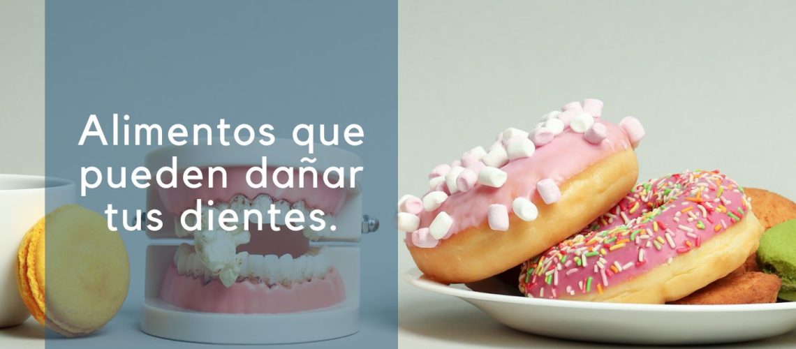 Alimentos que pueden danar tus dientes.